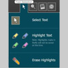 firefly tracking the text as it reads