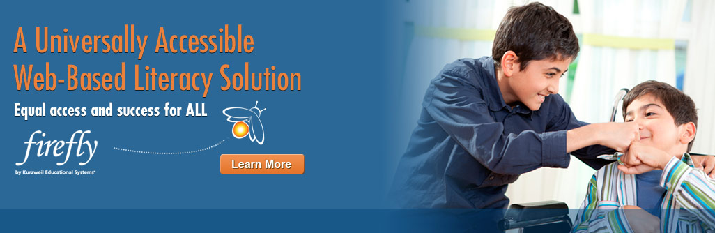 A universally accessible web-based literacy solution. Equal access and success for all. Click to Learn More.