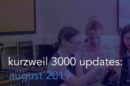 Kurzweil 3000 Updates for August 2019