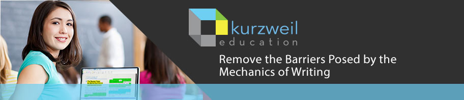 Remove the Barriers Posed by the Mechanics of Writing